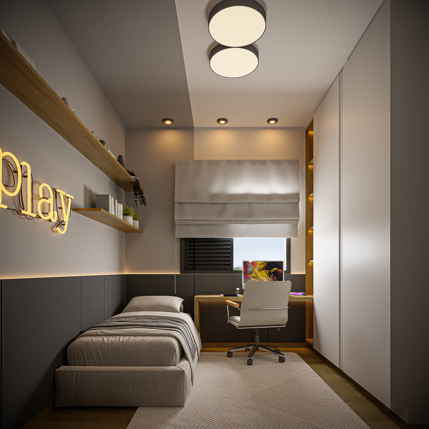 CASA 3 QUARTO A 1